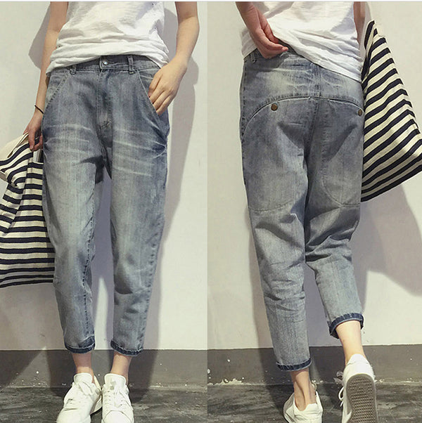 Jeans Slim Stretch Estilo Coreano para Mujer