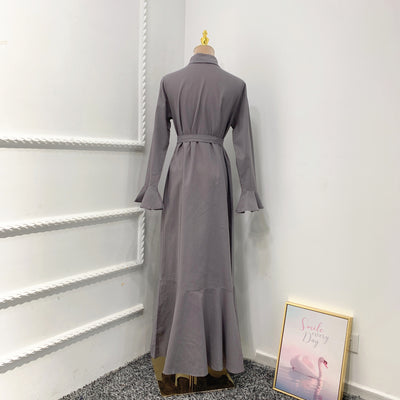 Vestido Robe Dubai con Mangas Acampanadas - Image 16
