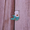 Broche Gatita Sirena Fantasy Azul - Accesorio de Joyería Adorable