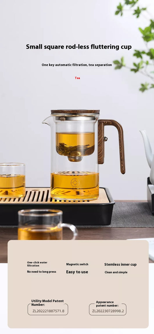 Tetera de Cristal con Separador de Té - Juego Completo para el Hogar - Image 17