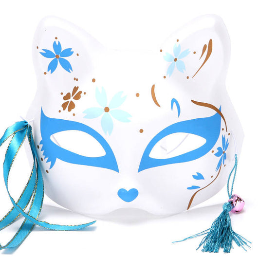 Máscaras de Gato y Zorro Estilo Japonés para Disfraz y Presentaciones Infantiles - Image 33
