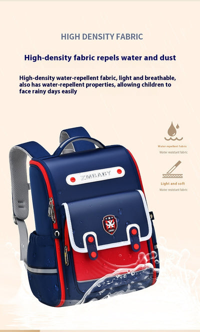 Mochila Escolar Sesame Baby Estilo Británico Grados 1-6 Ligera Niños y Niñas - Image 28