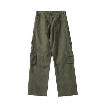 Pantalones Cargo con Bolsillos Tridimensionales y Múltiples Compartimentos - Image 13
