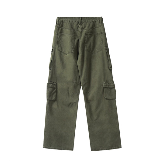 Pantalones Cargo con Bolsillos Tridimensionales y Múltiples Compartimentos - Image 13
