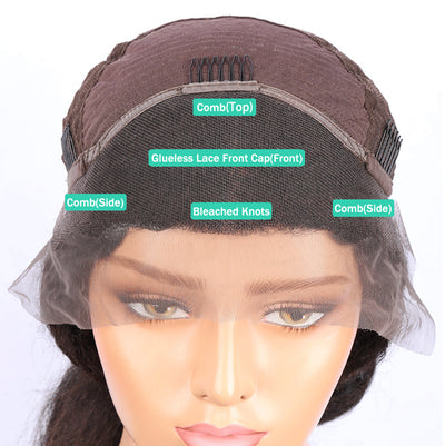 Peluca Bob de Encaje Completo con Sistema Semi-mecánico para Damas - Image 6