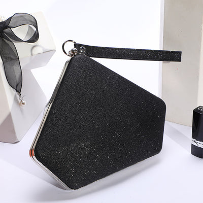 Bolso de Hombro Reflectante con Acabado Brillante para Mujer - Image 12