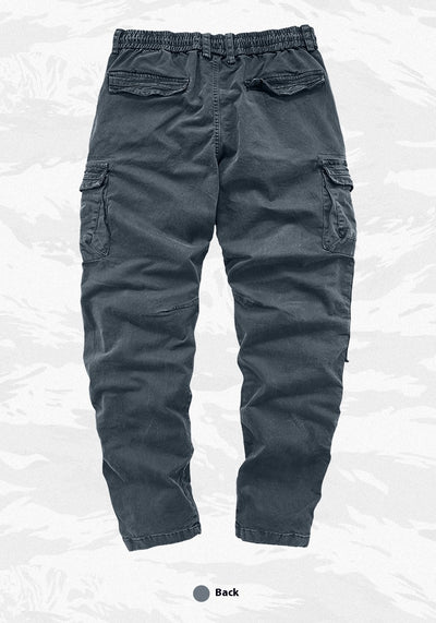 Pantalón Cargo de Algodón Puro con Múltiples Bolsillos - Image 8