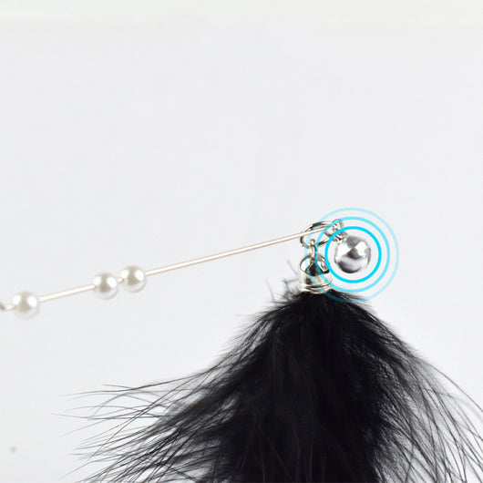 Juguete Interactivo de Varilla con Pluma para Gatos - Image 11