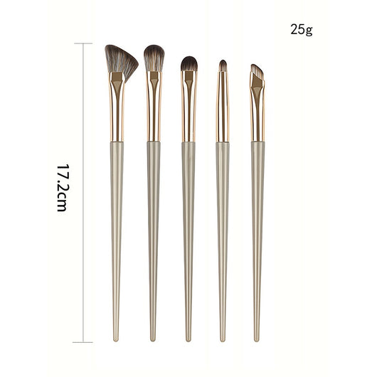 Set de 15 Brochas de Maquillaje Profesional con Flores Estampadas - Image 19