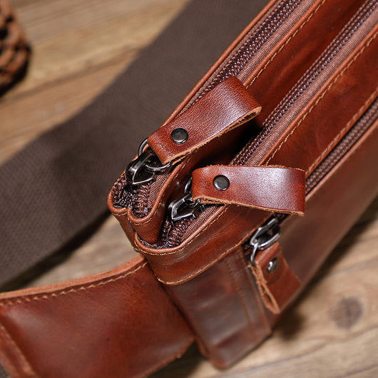 Bolsa de Cintura para Trabajo en Cuero Vacuno - Gran Capacidad e Impermeable - Image 11