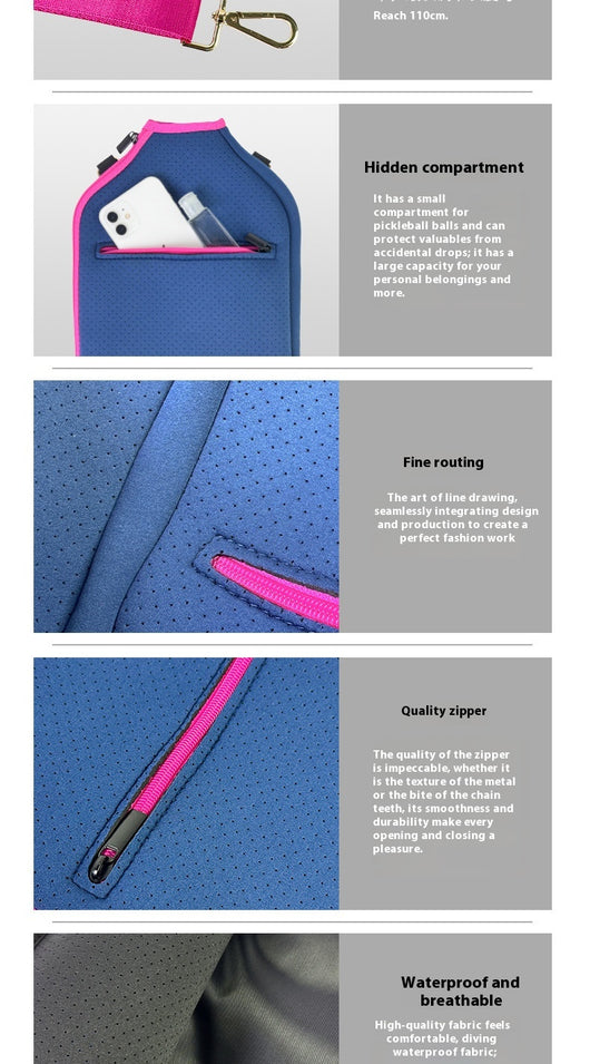 Funda Protectora Premium para Raqueta de Tenis de Mesa Peak Diving - Image 12