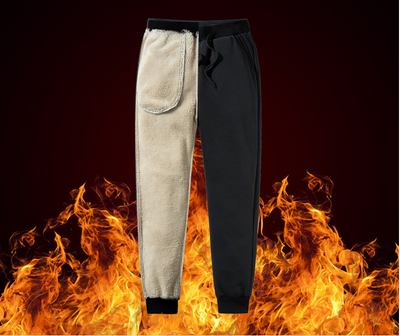 Pantalones Cálidos Acolchados de Algodón para Hombre - Image 2
