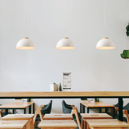 Lámpara Colgante Nórdica Moderna de Un Foco para Comedor - Image 4