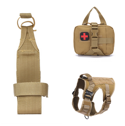 Chaleco Táctico para Perros con Desmontaje Rápido - Ropa de Entrenamiento - Image 34