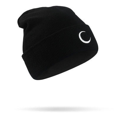 Gorro Hip Hop de Lana con Bordado Creativo - Gorro Tejido para Clima Frío - Image 3