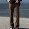 Pantalones Overol Hombre Moda Americana Vintage Rectos Acampanados