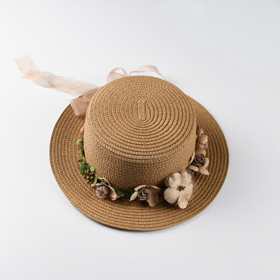 Sombrero de Ala Corta Estilo Corona Plana para Primavera y Verano - Image 6