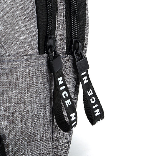 Bolsa Mensajera Estilo Coreano para Hombre - Tela Oxford Casual - Image 4