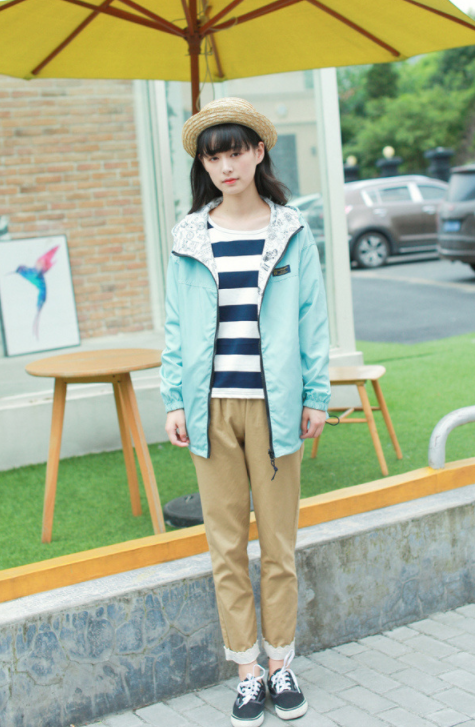 Chaqueta Reversible Estilo Coreano - Abrigo Béisbol Trendy Dos Caras - Image 16