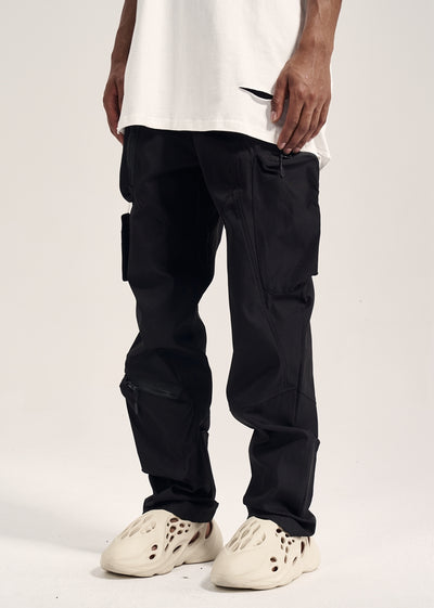 Pantalones Deportivos Casual con Múltiples Bolsillos y Cierre Adhesivo - Image 17