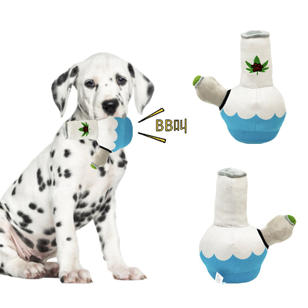 Juguete Masticable Resistente para Mascotas - Muñeca Tetera Creativa