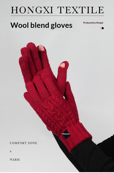Guantes Tejidos para Ciclismo de Invierno - Image 26