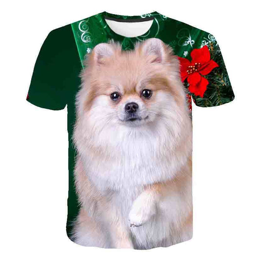 Playera Infantil Estampado Cachorro Adorable Cuello Redondo - Image 12