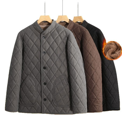 Chamarra de Algodón Grueso Forrada en Fleece para Hombre - Image 2