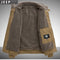 Overol Casual Holgado de Algodón Grueso Forrado en Fleece para Tallas Grandes