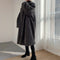 Abrigo Teddy Fleece Cocoon Largo para Mujer - Invierno
