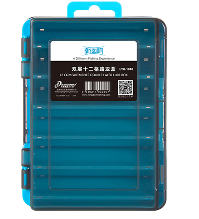 Caja Organizadora Doble para Carnada y Accesorios de Pesca - Image 10