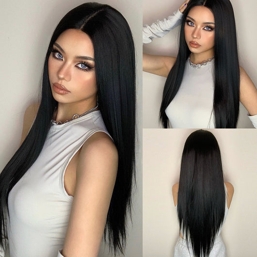 Peluca de Encaje Ondas Grandes con Efecto Teñido Degradado para Mujer - Image 7