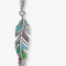 Dije Pluma en Plata 925 Esterlina - Accesorio Versátil y Elegante