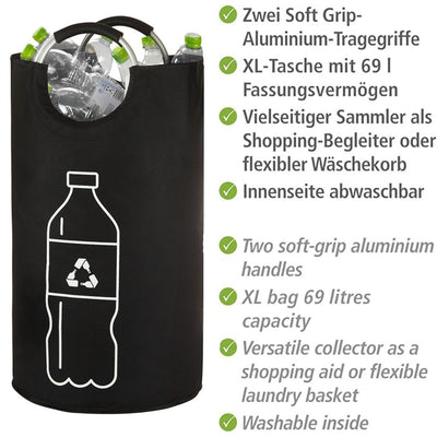 Cesto Plegable de Aluminio para Reciclaje y Almacenamiento de Botellas - Image 14