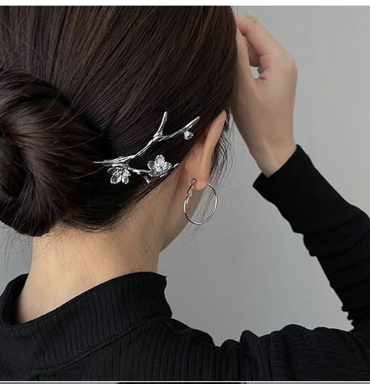 Horquilla de Flor de Cerezo Diseño Exclusivo Accesorios para Cabello Estilo Chino - Image 21