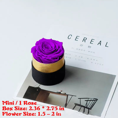 Caja de Regalo Navideña con Rosas Preservadas Hug Bucket - Image 11