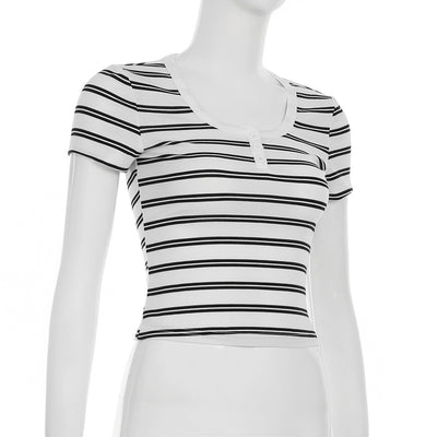 Blusa Coreana Elegante Ajustada para Chicas Modernas - Image 19
