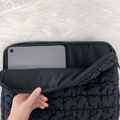 Bolsa para Laptop de Gran Capacidad en Algodón Cloud - Image 13