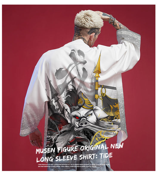 Camiseta Unisex Kimura Sansha Estilo Nacional - Diseño Exclusivo para Parejas y Jóvenes - Image 12
