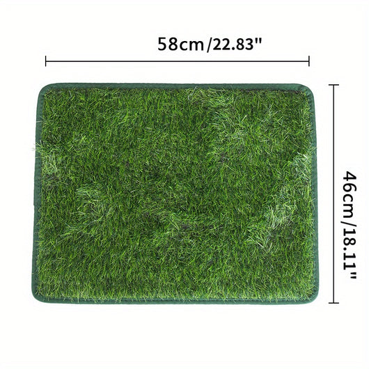 Tapete Sanitario de Pasto Artificial para Perros y Gatos - Entrenamiento Lavable y Reutilizable - Image 3
