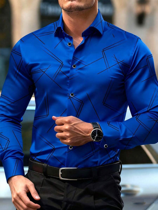 Camisa Casual Hombre con Estampado Digital - Image 10