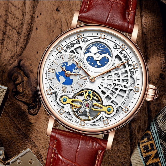 Reloj Mecánico Automático para Hombre con Diseño de Estrella Hueca - Image 12