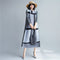 Vestido Largo Estilo Western con Manga Larga