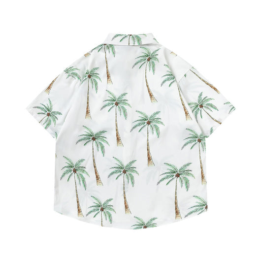 Camisa Hawaiana Suelta de Manga Corta para Hombre - Image 2