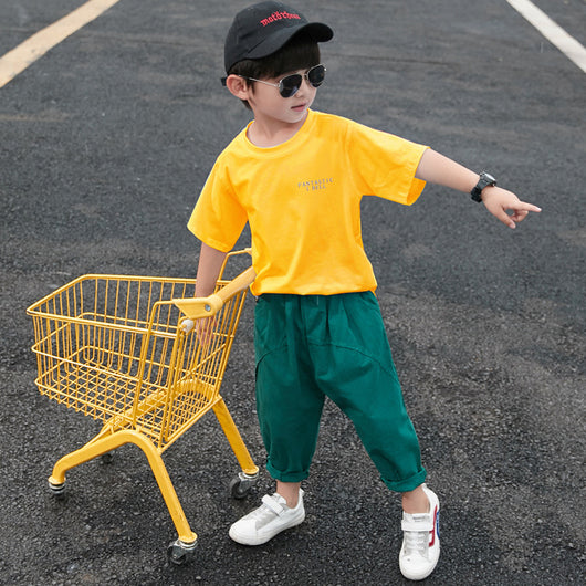 Traje Formal de Verano para Niños - Conjunto Elegante Estilo Occidental - Image 5
