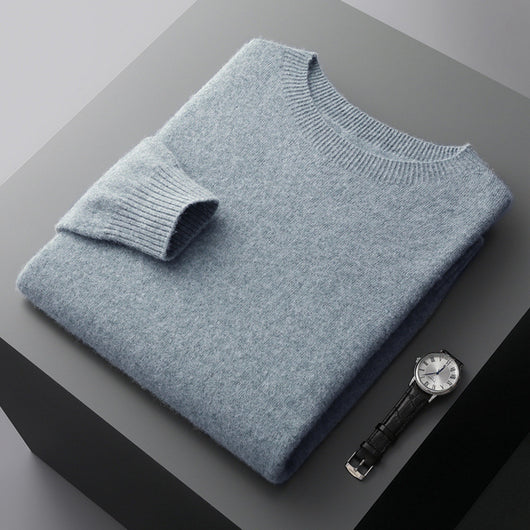 Suéter Interior Básico Cuello Redondo para Hombre Adulto Mayor - Image 10