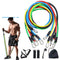 Set de 11 Piezas de Entrenamiento Funcional con Bandas de Resistencia