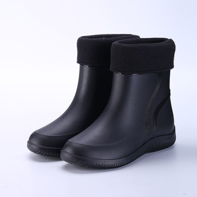 Botas Impermeables Acolchadas con Forro de Terciopelo para Hombre y Mujer - Image 3