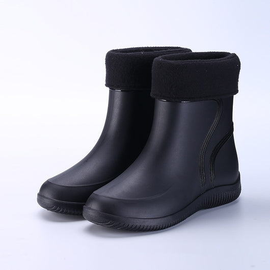 Botas Impermeables Acolchadas con Forro de Terciopelo para Hombre y Mujer - Image 3