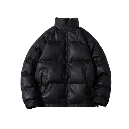 Chaqueta Acolchada de Corte Amplio para Hombre - Image 2